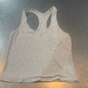 Lululemon Athletica Light Gray Tank Top
